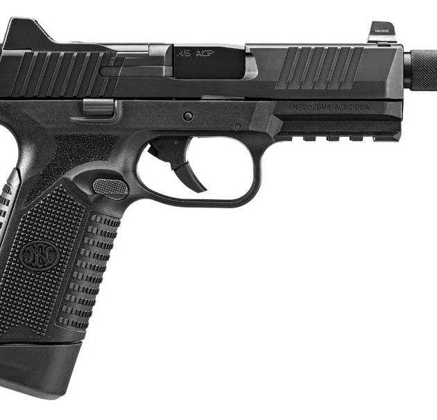 FN 545 T 45ACP BLK 4.7" 10+1
