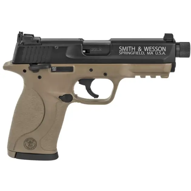 SMITH & WESSON M&P 22 COMPACT 22LR 3.6" PSTL FDE TB 10RD