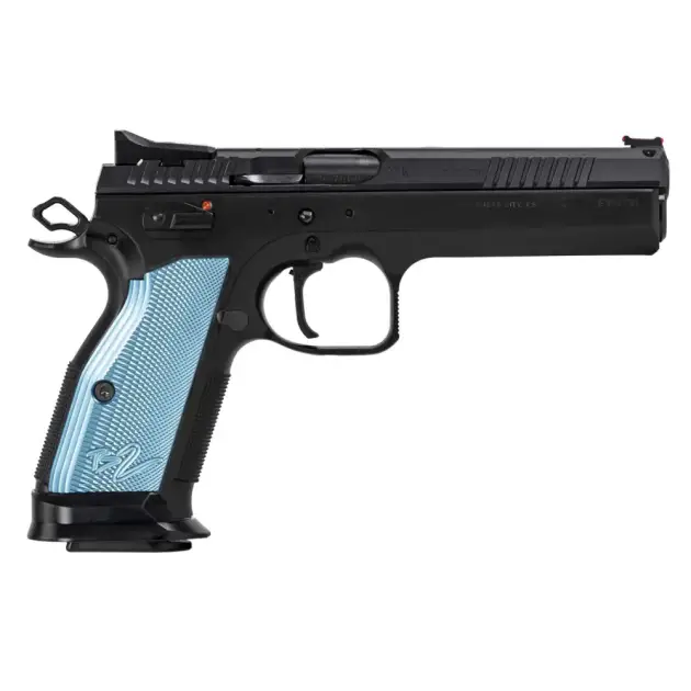 CZ TS 2 PISTOL 40SW BLACK/BLUE 2-17RD MAGS
