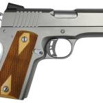 Rock Island Armory 56829 Rock Stainless Standard 1911 CS 9mm 3.6" 8+1 Stainless/Wood