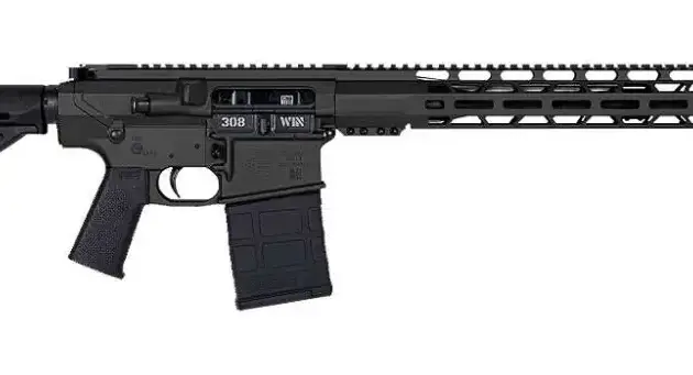 DIAMONDBK DB10 CARBON 308 16" RFL BLACK 15" MLOK 1-20RD MAG
