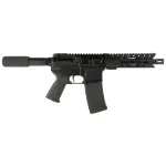 Diamondback Firearms DB15 7-inch black semi-automatic pistol with M-LOK rail