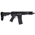 Diamondback Firearms DB15 AR pistol with 7-inch barrel, black finish, M-LOK handguard, and SBA3 brace