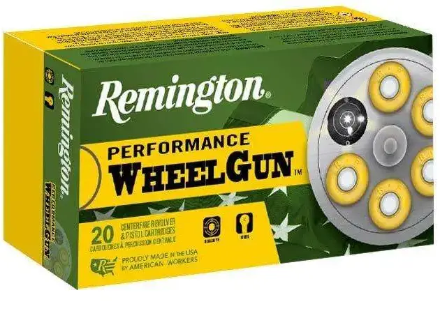 REMINGTON 45 COLT 250GR LEAD RN PERFORMANCE WHEELGUN 50 RD/BX 10 BX/CS