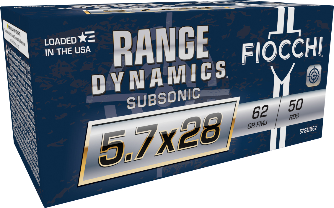 FIO 5.7X28MM 62GR SUB FMJ 50RD
