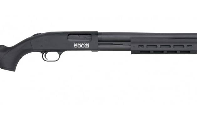 MOSSBERG 590S TACT 12/20 13+1 BL/SY OR