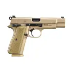 FN HIGH POWER 9MM PSTL FDE S/A 2-17RD RNG BAG
