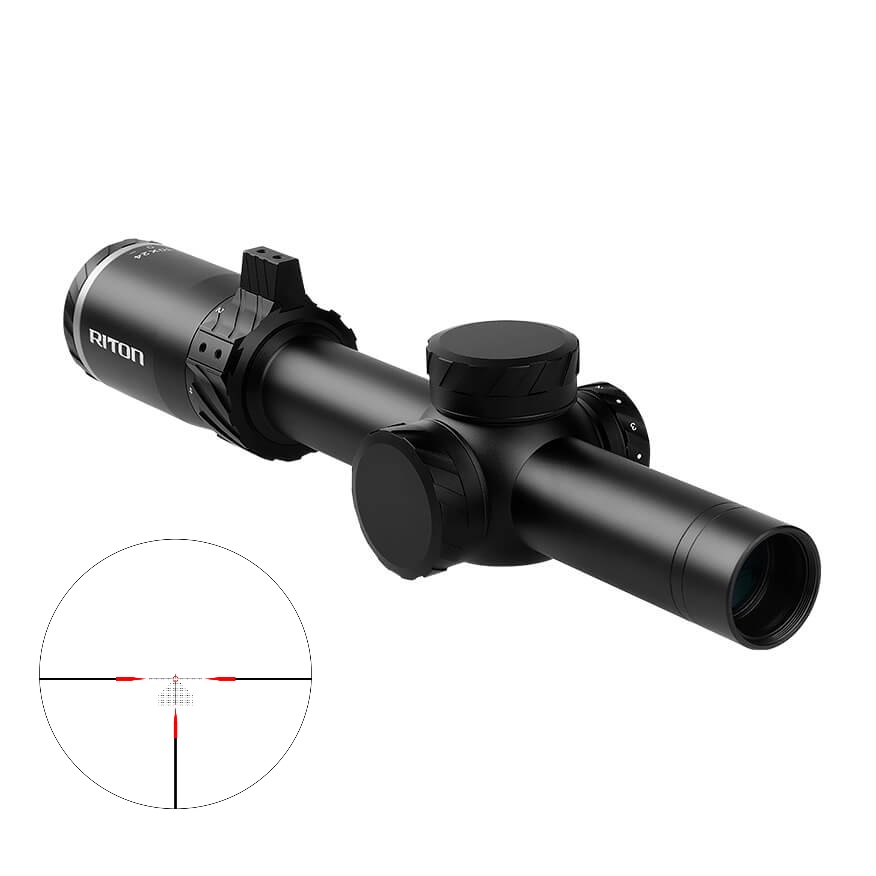 RITON OPTICS 5 TACTIX 1-10X24 30MM FFP MIL