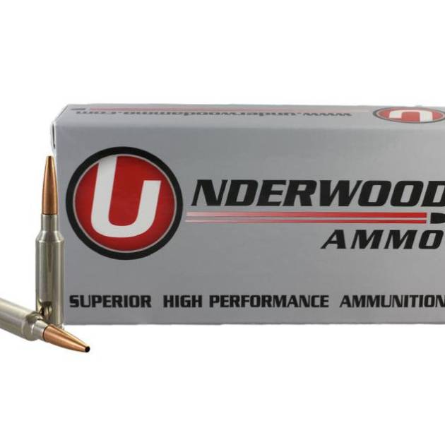 Underwood 6.5 Creedmoor Match Grade Ammunition UW859 122 Grain Controlled Chaos Hollow Point 20 Rounds