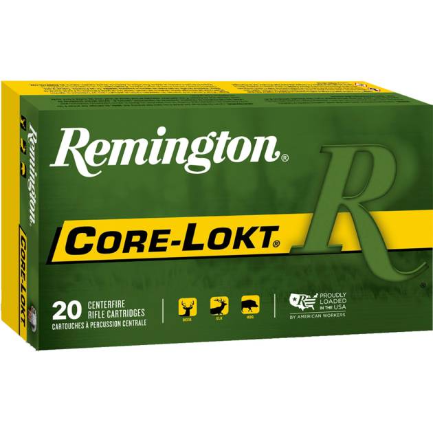 Remington Core-Lokt Centerfire Rifle Ammo 338 Rem. Ultra Mag. 250 gr. Core-Lokt PSP 20 rd.
