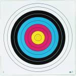 Maple Leaf Target Face FITA 10-Ring 40 cm. 100 pk.