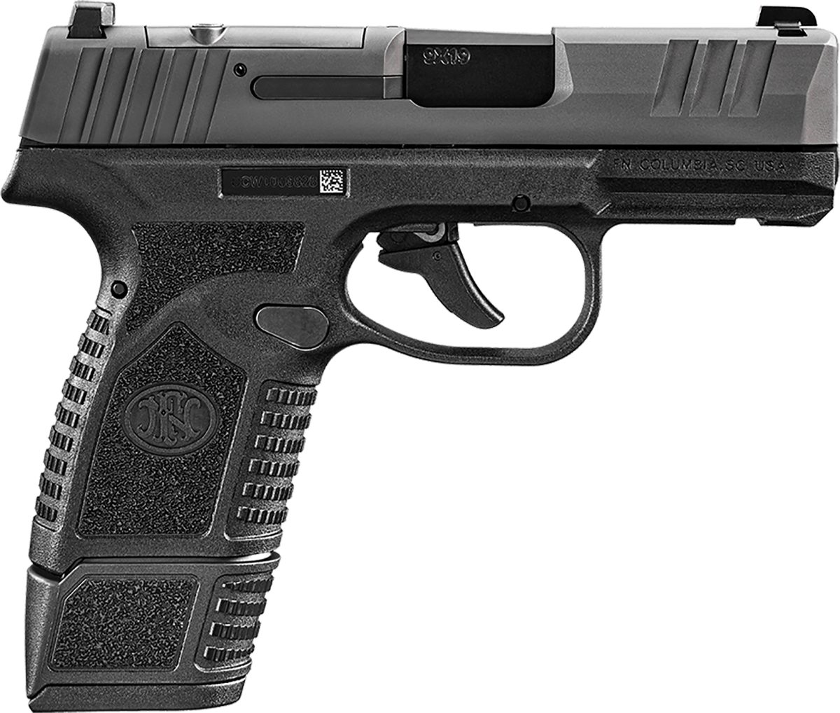FNM REFLEX MRD 9MM BLK 15RD