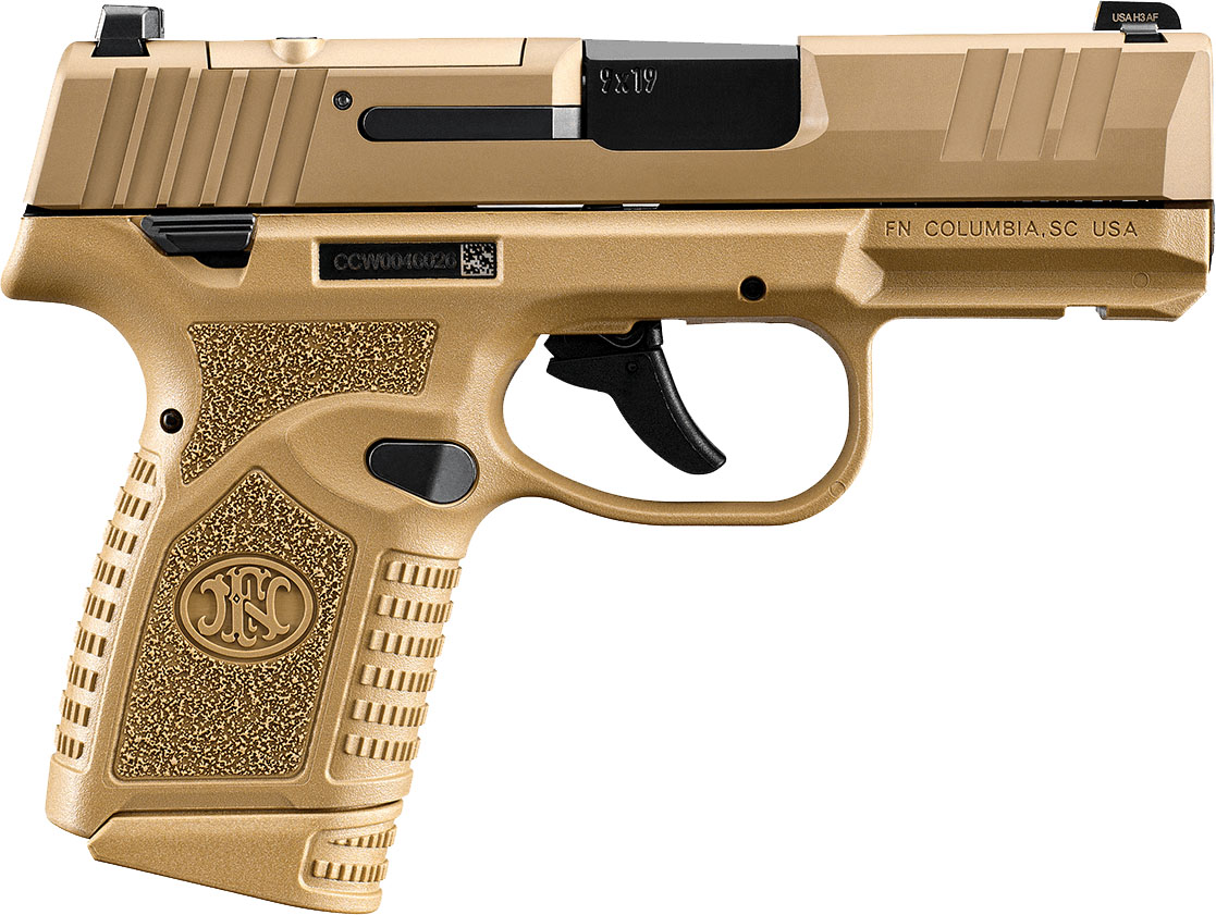 FNM REFLEX MRD 9MM MS FDE 10RD
