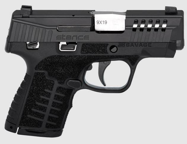 Savage Arms Stance 67036 MC9MS 9mm 3.2" 7+1/10+1 Black w/ Night Sights