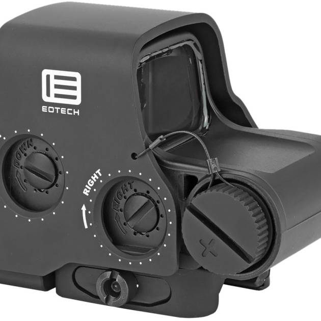 EOTech EXPS2 1x holographic weapon sight with side buttons and quick-detach mount