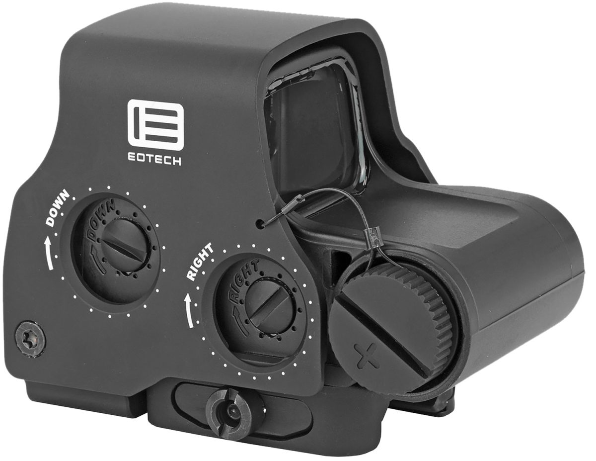 EOTech EXPS2 1x holographic weapon sight with side buttons and quick-detach mount