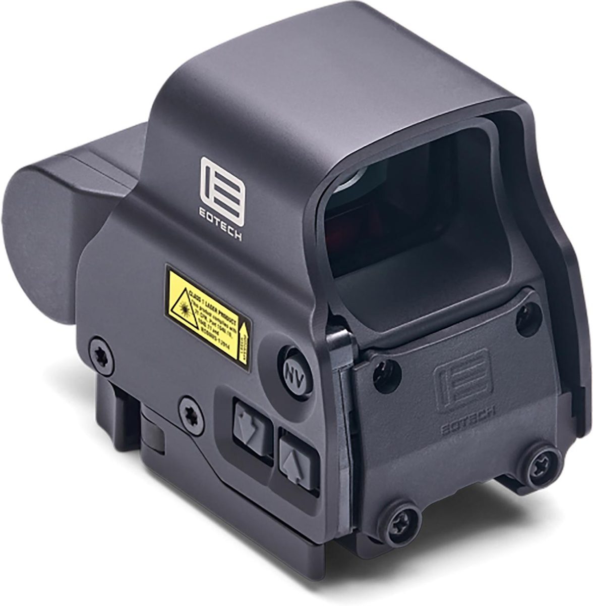 EOTech DCR holographic sight with 1 MOA dot and quick-detach mount in black