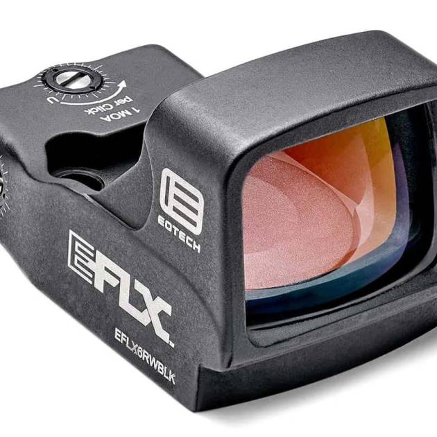 EOTECH EFLX 6 MOA red dot mini reflex sight in black