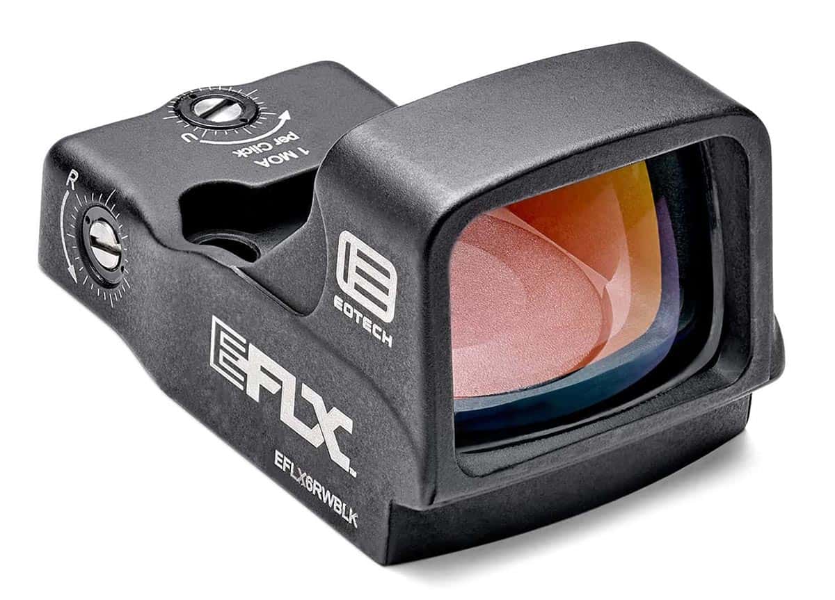 EOTECH EFLX 6 MOA red dot mini reflex sight in black