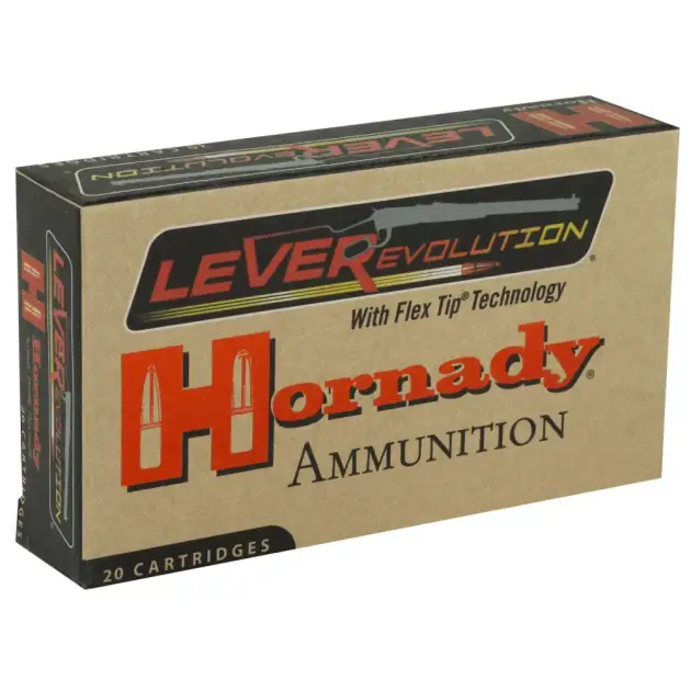 HORNADY LEVERREVOLUTION 35 REM 200GR FTX 20RD BX 200RD CASE