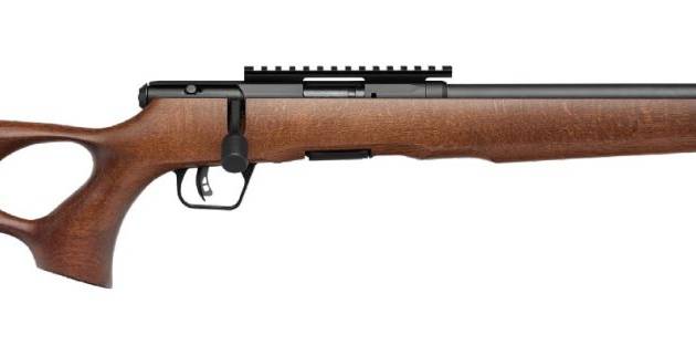 SAVAGE ARMS B22 22LR BLK/WOOD 18" THD