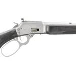 Marlin 1894 Trapper lever-action rifle with 16.1-inch threaded barrel and black laminate stock