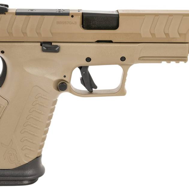 Springfield Armory XD-M Elite OSP 10mm handgun with 4.5-inch barrel and optics-ready slide