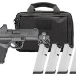 Springfield Armory Hellcat Pro OSP 9mm black pistol with Viridian RFX11 green dot