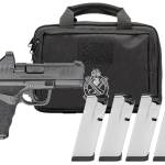 Springfield Armory Hellcat Pro OSP 9mm black pistol with Viridian RFX11 green dot