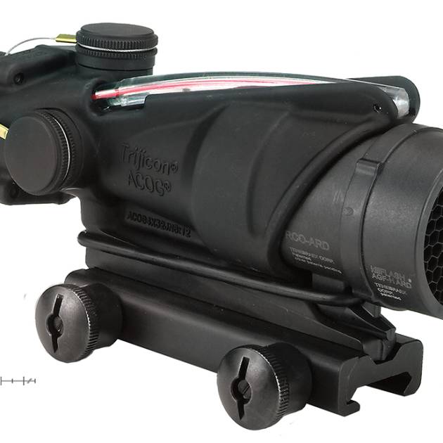 TRIJICON ACOG 4X32 A4 USMC RCO CHEV RED