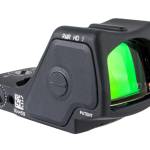 Trijicon RMR HD black 1x reflex sight with 1.0 MOA red dot