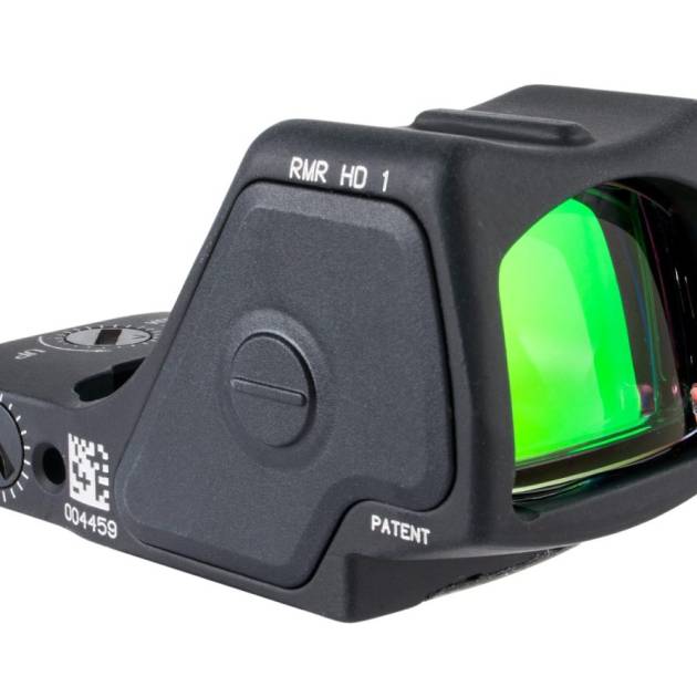 Trijicon RMR HD black 1x reflex sight with 1.0 MOA red dot