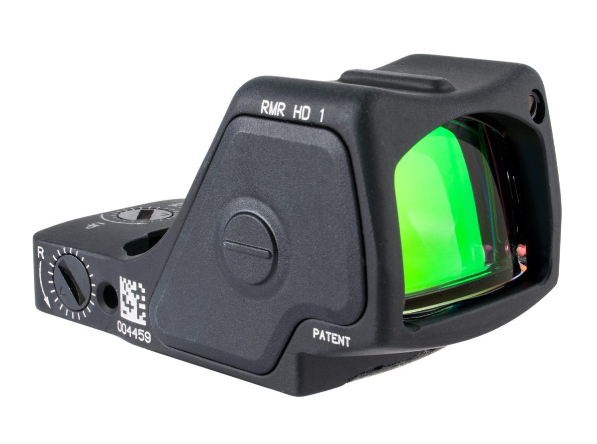 Trijicon RMR HD black 1x reflex sight with 1.0 MOA red dot
