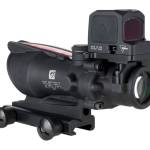 TRIJICON ACOG 4X32 RED CHEV .223 W/RCR