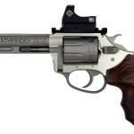 Charter Arms Model 72245 Targer Pathfinder 4.2" .22 LR 8 Shot Stainless W/ Checkered Rosewood Grips & Micro Optic