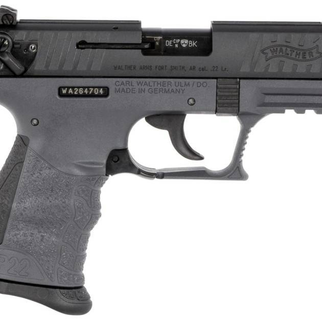 WALTHER ARMS P22Q 22LR 10+1 3.4" TUNGSTEN #
