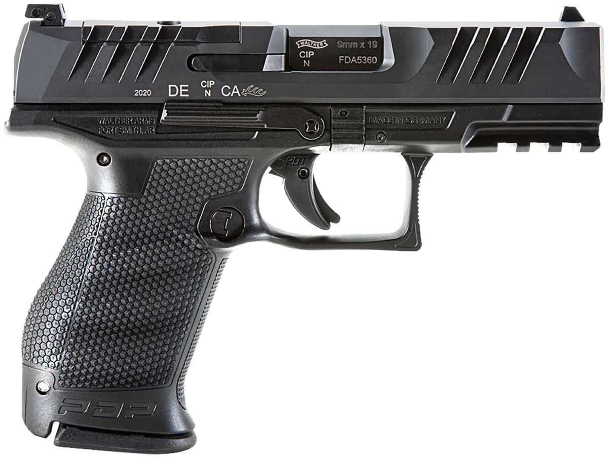 WALTHER ARMS PDP 9MM COMPACT 4" BLK OR 15+1