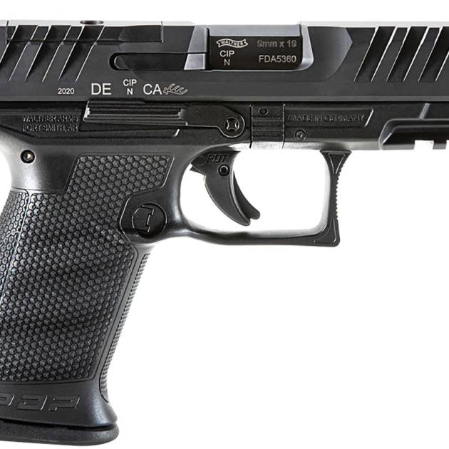 WALTHER ARMS PDP 9MM COMPACT 4" BLK OR 10+1
