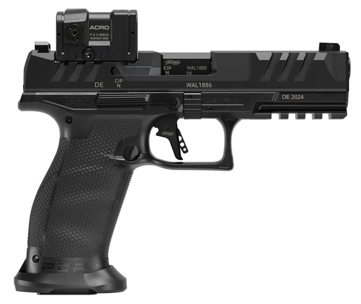 WALTHER ARMS PDP PRO 9MM FS 4.5" 10+1 ACRO