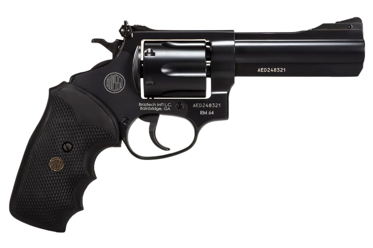 ROSSI RM64 357MAG BL 6RD 4" AS