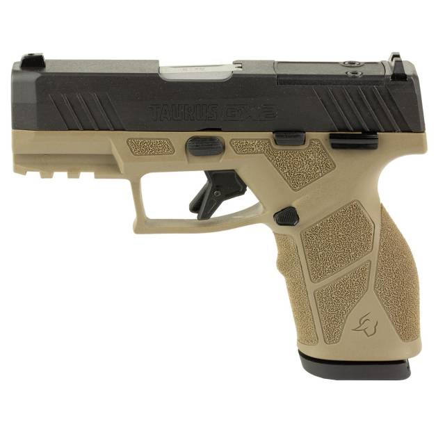 TAURUS GX2 TORO 9MM FDE/BLK 3.3" 13+1
