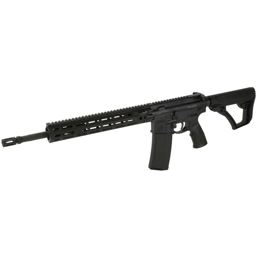 Daniel Defense DD4 RIII .223 Rem/5.56 NATO rifle with 16-inch barrel and black finish