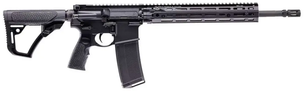Daniel Defense DD4 RIII .223 Rem/5.56 NATO rifle with 16-inch barrel and black finish