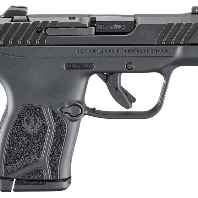RUGER LCP MAX 380ACP BLK NIT 10+1