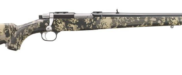 RUGER 77/357 357MAG BL/CAMO THREADED