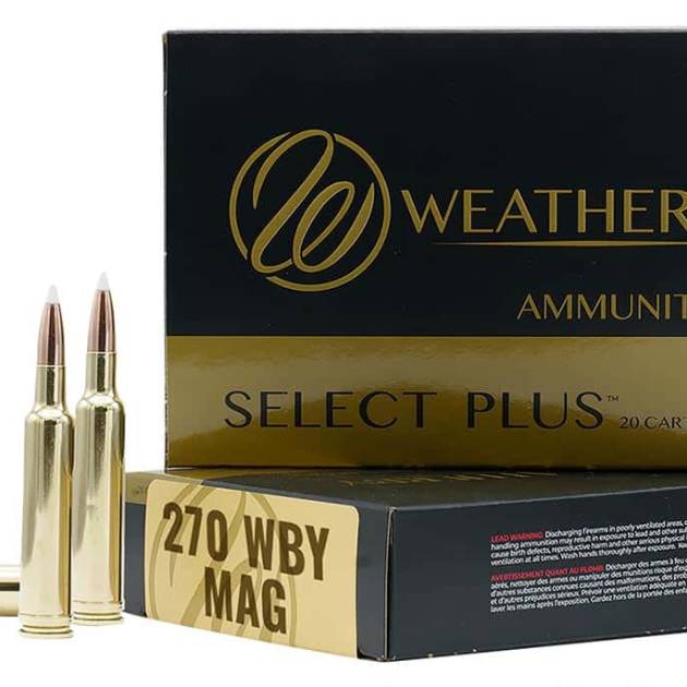 WEATHERBY 270WBY 130GR BARNES TTSX