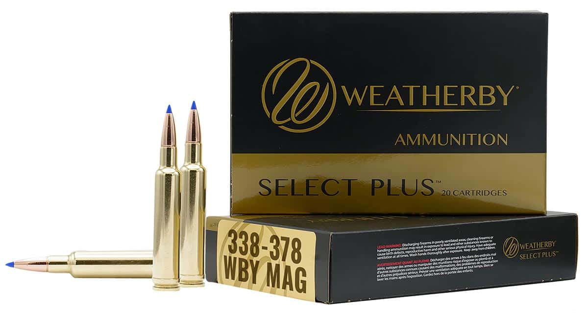 WEATHERBY 338-378WBY 262GR HAMMER CUSTOM