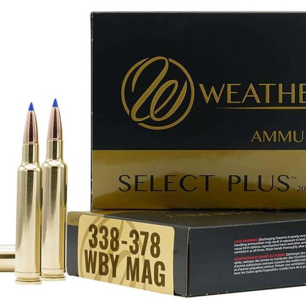 WEATHERBY 338-378WBY 225GR BARNES TTSX
