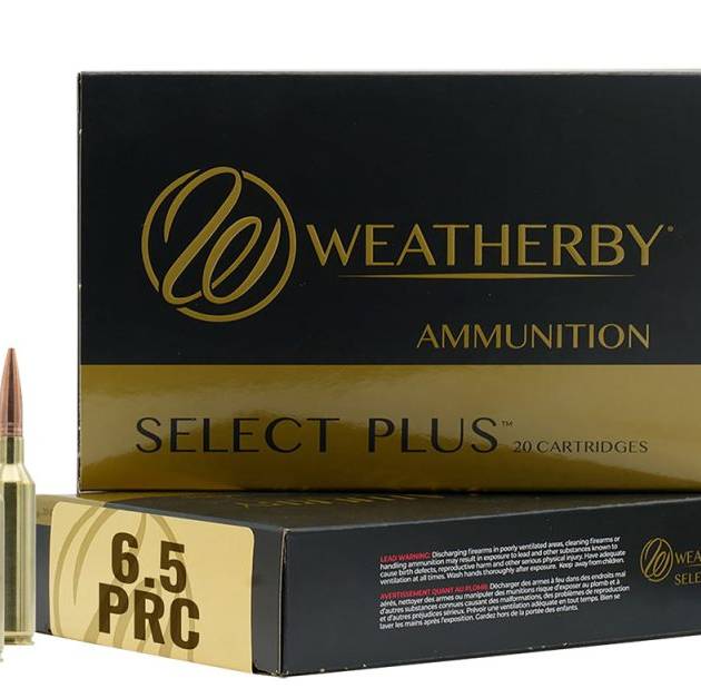 WEATHERBY 6.5PRC 156GR BERGER ELITE HNTR
