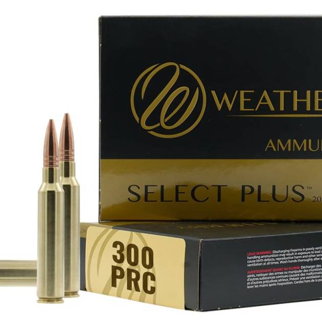 WEATHERBY 300PRC 195GR HAMMER CUSTOM